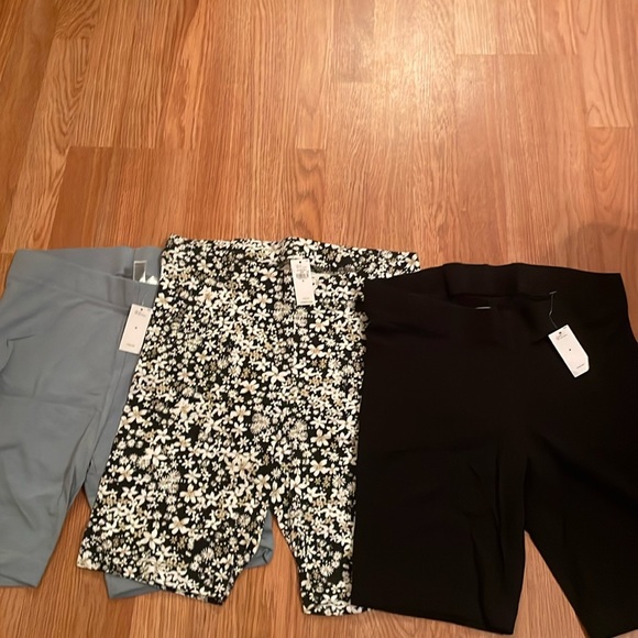 Old Navy Pants - 3 pairs of biker shorts from old navy with tags